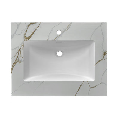 Solid Surface Polyurethane Resin Integrated Vanity Top