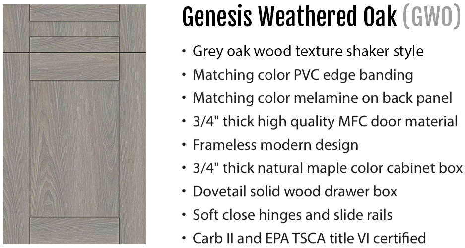 IMP-Genesis Weathered Oak Shaker