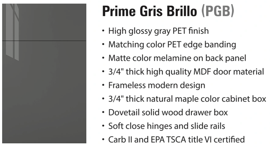 IMP-Prime Gris Brillo European
