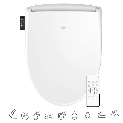 Azure Pond Elongated Bidet Toilet Seat