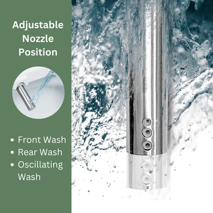 Morning Dew Elongated Bidet Toilet Seat