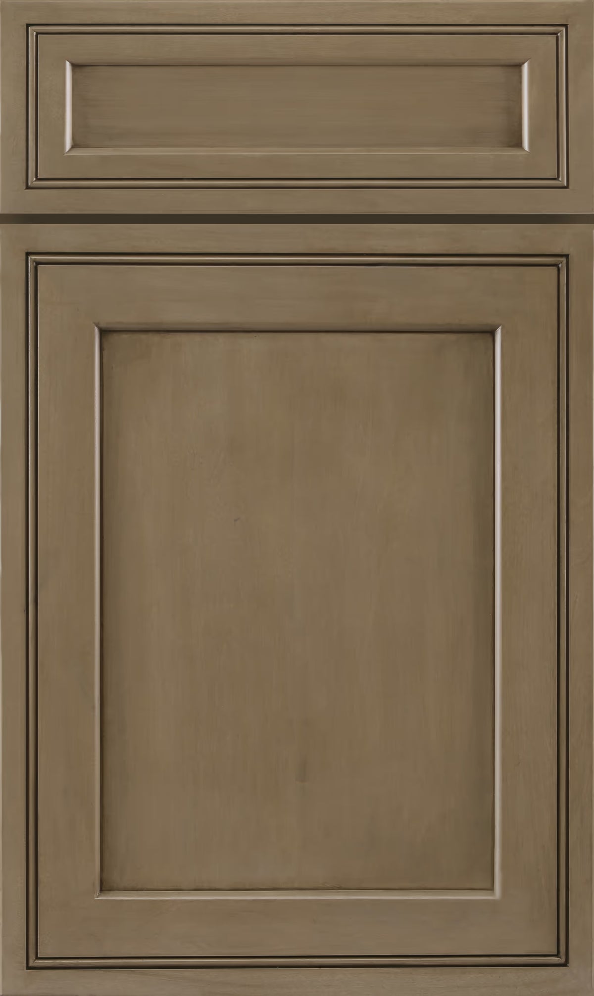 H-Series Hazel kitchen cabinet door sample in solid birch, American framed full overlay, JK Collection