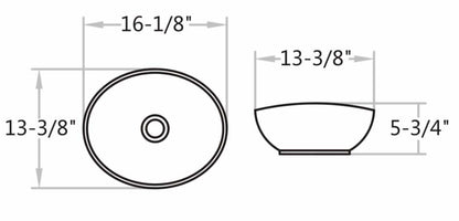 Jemima Ceramic Vessel Bathroom Sink