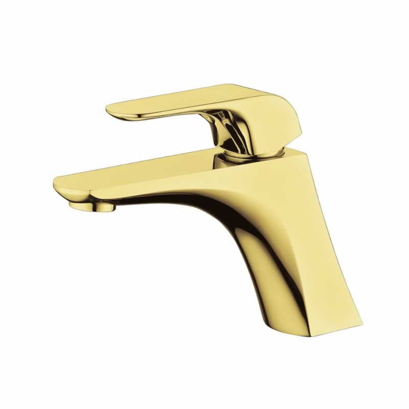 Alfred Bathroom Lavatory Faucet in Gold
