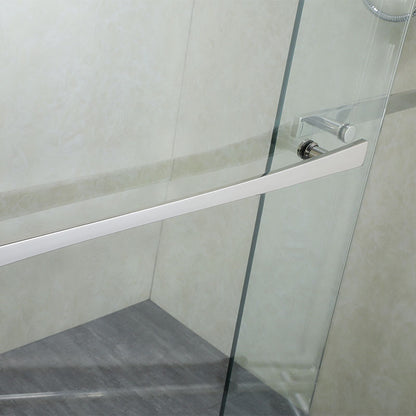 Astrid Semi-Frameless Double Sliding Shower Door