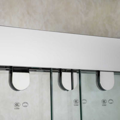 Belladonna Semi-Frameless Triple Sliding Shower Door