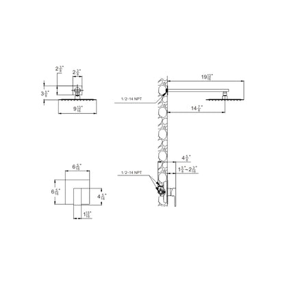 Benjamin Shower Faucet
