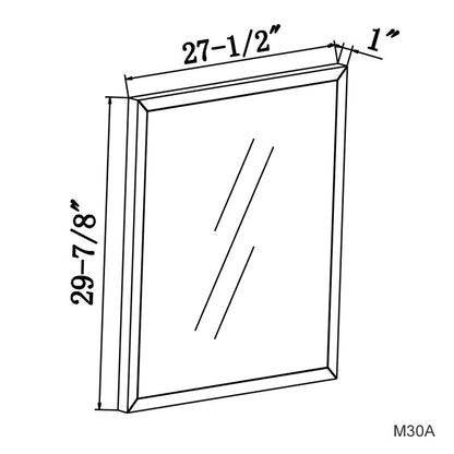 Elin Rectangle PVC Frame