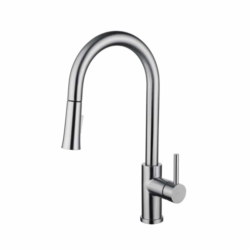 Halvard pull down kitchen faucet in Brushed Nickel