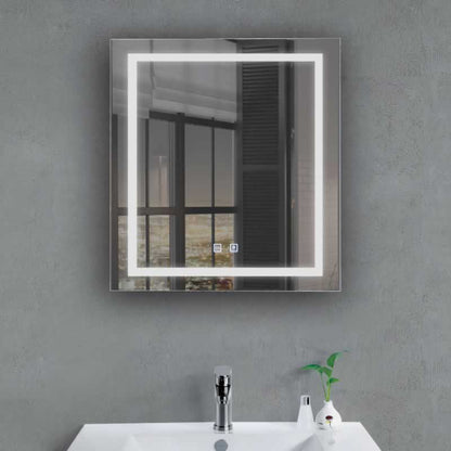 Isak Rectangle LED Mirror