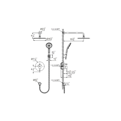 Leo Shower Faucet
