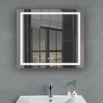Obadiah Rectangle LED Mirror