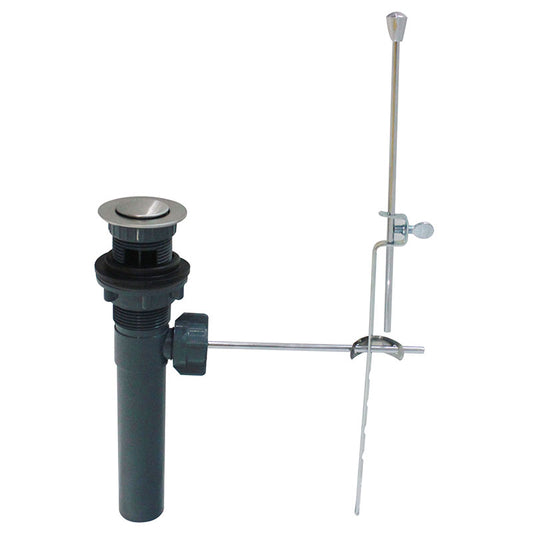Reginald Bathroom Sink Drain Pop with Pulling Rod, bathroom sink pop up drain