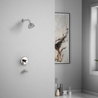 Selma shower and tub combo faucet, round