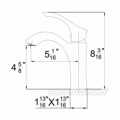 Svea Bathroom Lavatory Faucet
