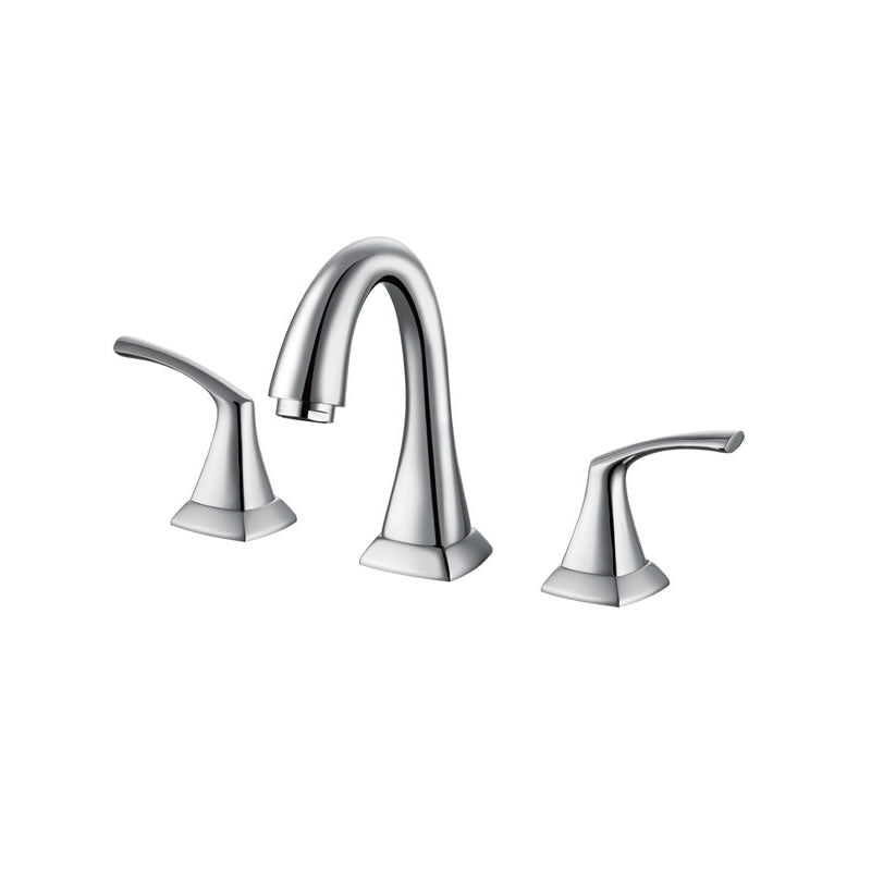 Theo 8" Widespread Bathroom Lavatory Faucet