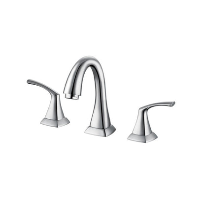 Theo 8" Widespread Bathroom Lavatory Faucet