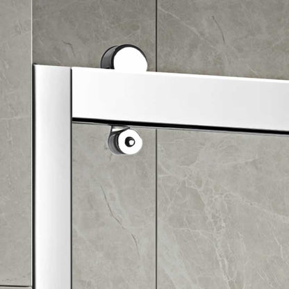 Viktor Semi-Frameless Double Sliding Shower Door