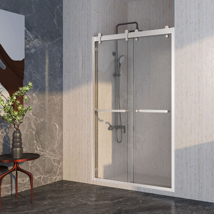 Viktor Semi-Frameless Double Sliding Shower Door