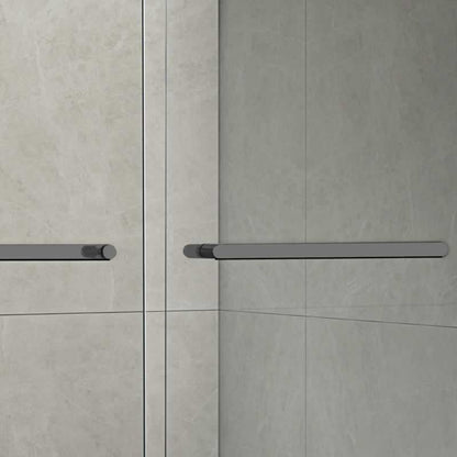 Viktor Semi-Frameless Double Sliding Shower Door