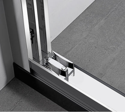 Viktor Semi-Frameless Double Sliding Shower Door