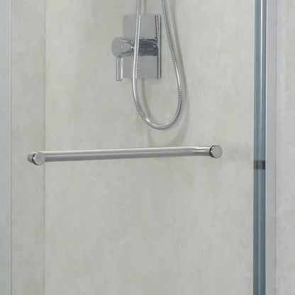 Yumi Semi-Frameless Double Sliding Shower Door