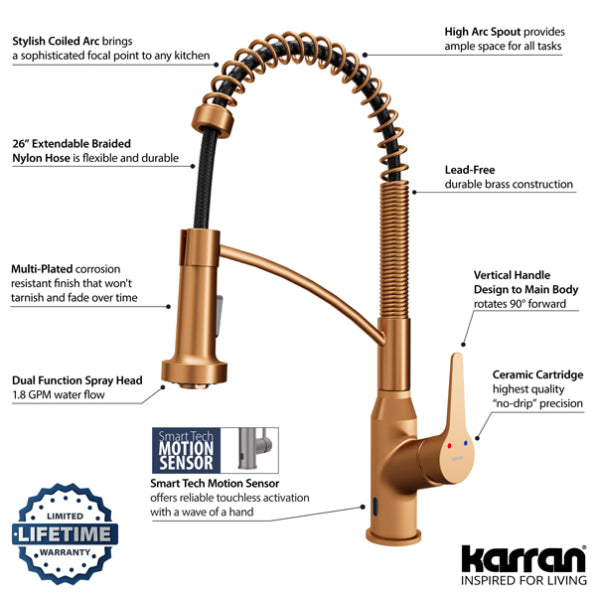 Alston Touchless Sensor Kitchen Faucet
