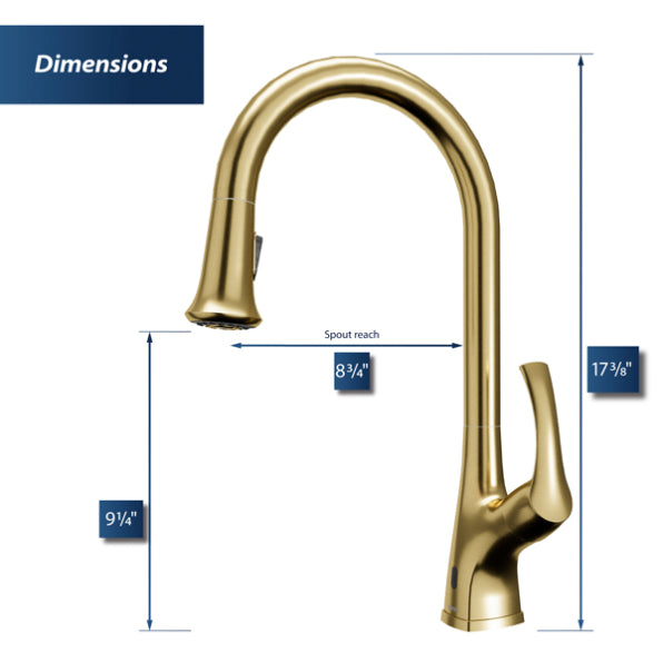 Chantilly Touchless Sensor Kitchen Faucet
