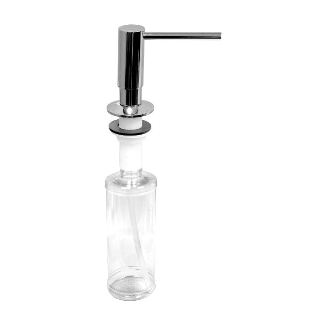 Corwen kitchen soap dispenser in Polished Chrome