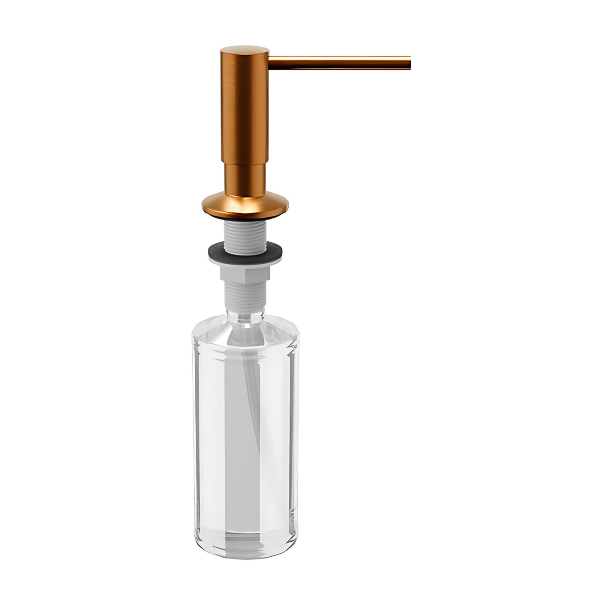 Corwen kitchen soap dispenser in Brushed Copper