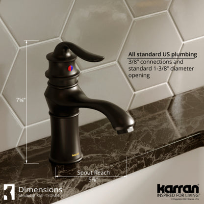 Dartford Bathroom Lavatory Faucet