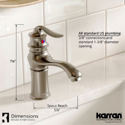Dartford Bathroom Lavatory Faucet