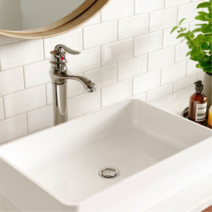 Dartford Bathroom Vessel Faucet, Solid Brass