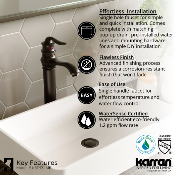 Dartford Bathroom Vessel Faucet