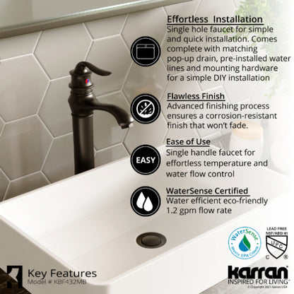 Dartford Bathroom Vessel Faucet