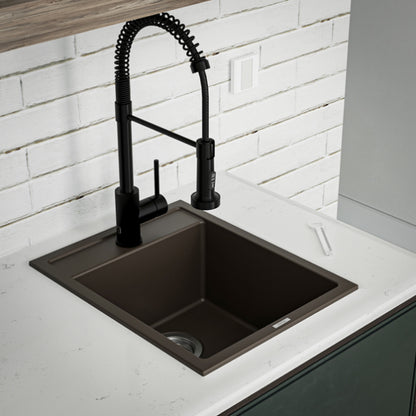 Essence 15" Quartz Composite Top Mount Bar Sink