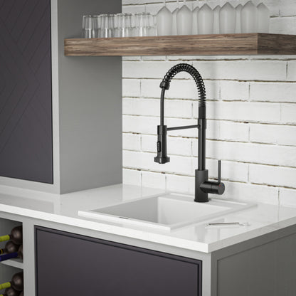 Essence 15" Quartz Composite Top Mount Bar Sink