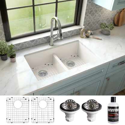 Essence 32" Quartz Composite Undermount Kitchen Sink