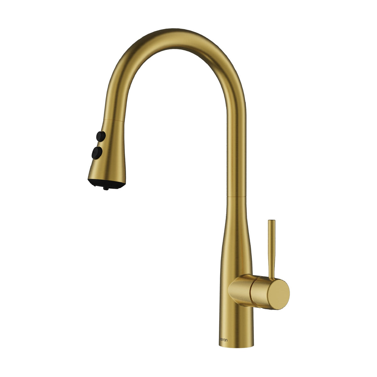 Faraday pull down kitchen faucet in Spot-Free Brushed Gold