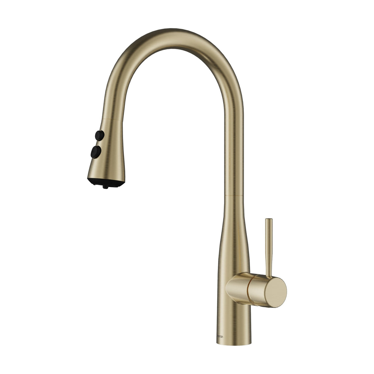 Faraday pull down kitchen faucet in Spot-Free Champagne Bronze