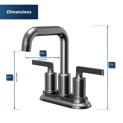 Gillingham 4" Centerset Bathroom Lavatory Faucet