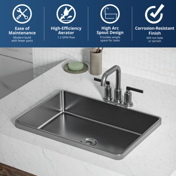 Gillingham 4" Centerset Bathroom Lavatory Faucet