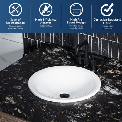 Gillingham 4" Centerset Bathroom Lavatory Faucet