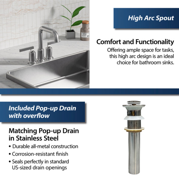 Gillingham 4" Centerset Bathroom Lavatory Faucet