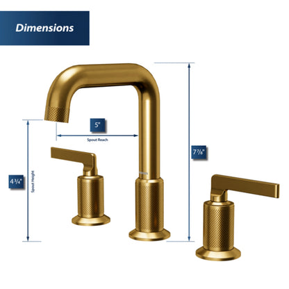 Gillingham 8" Widespread Bathroom Lavatory Faucet