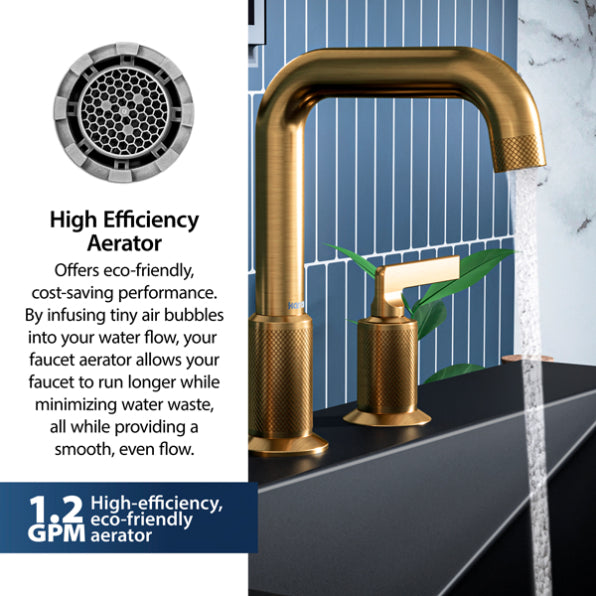 Gillingham 8" Widespread Bathroom Lavatory Faucet