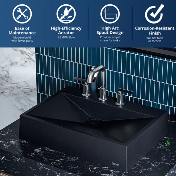Gillingham 8" Widespread Bathroom Lavatory Faucet