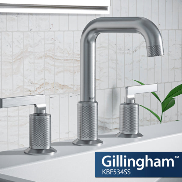Gillingham 8" Widespread Bathroom Lavatory Faucet