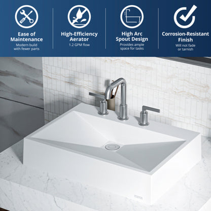 Gillingham 8" Widespread Bathroom Lavatory Faucet