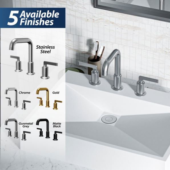 Gillingham 8" Widespread Bathroom Lavatory Faucet